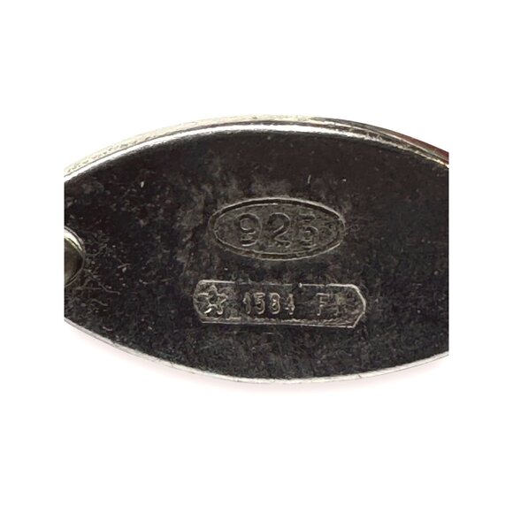 Nomination Sterling Silver Heart Charm Bracelet With Rose Gold Overlay 7.5" - Picture 8 of 10